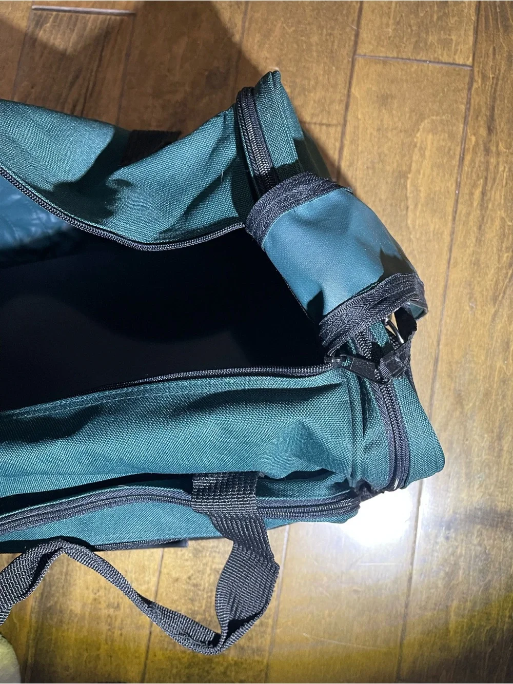 Team Kool Vintage 90’s Green Indy Racecar Green Duffle Bag EUC